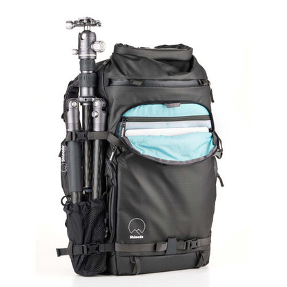 Black Action X30 V2 Backpack with dual laptop and tablet storage.
