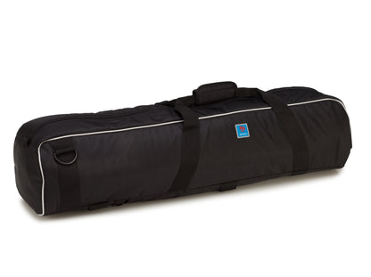 Detail shot of the leg diameter gradient from 36mm to 28mm.