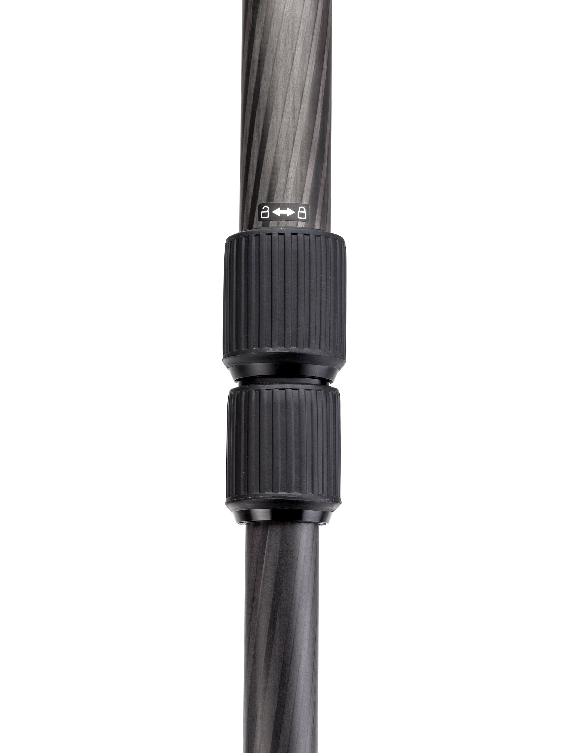 Tripod at maximum extension reaching 150cm (59 inches) in height.