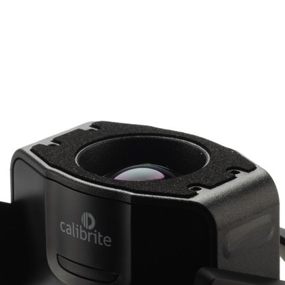 Front and back view of the sleek Calibrite Display Plus HL design.