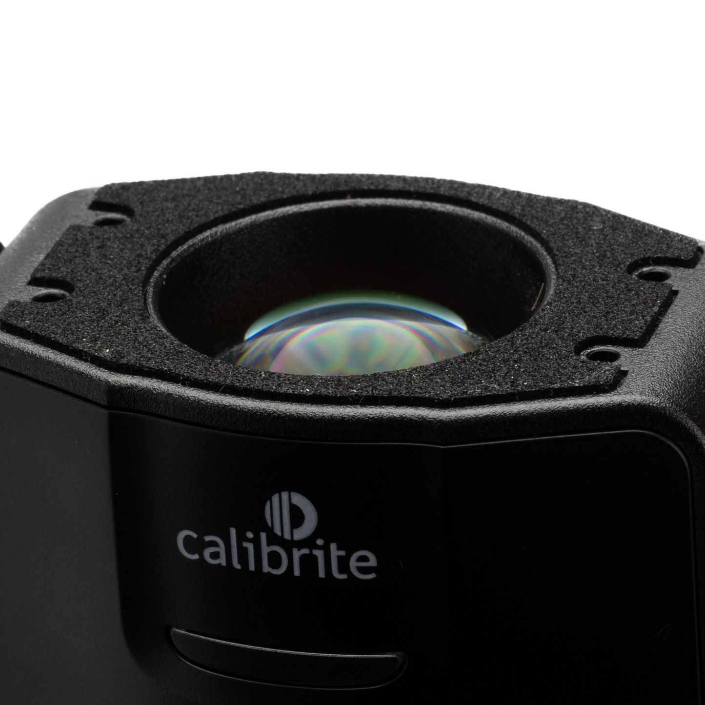 Front and back view of the sleek Calibrite Display Plus HL design.