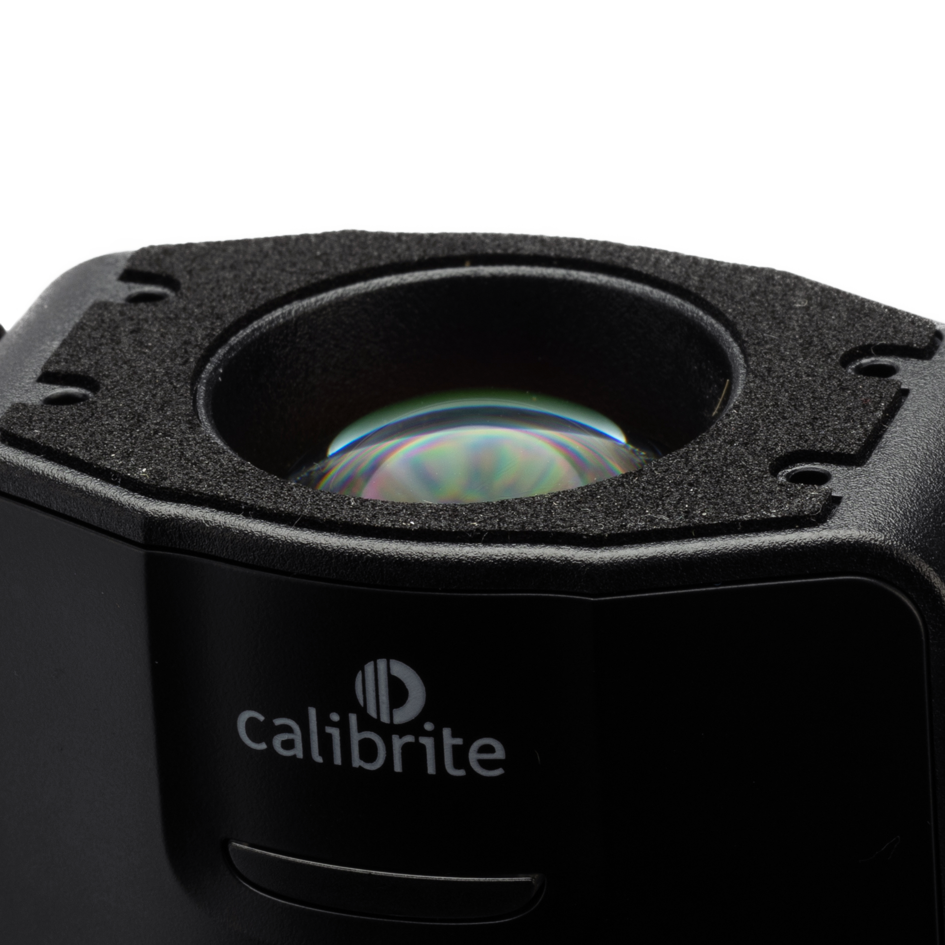 Front and back view of the sleek Calibrite Display Plus HL design.