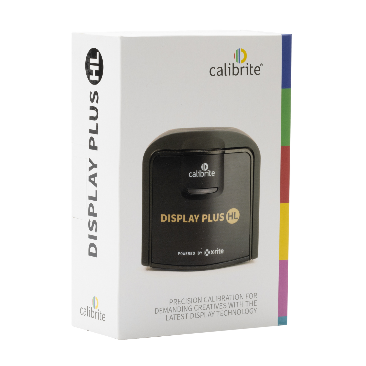 Calibrite Display Plus HL packaging on a white background