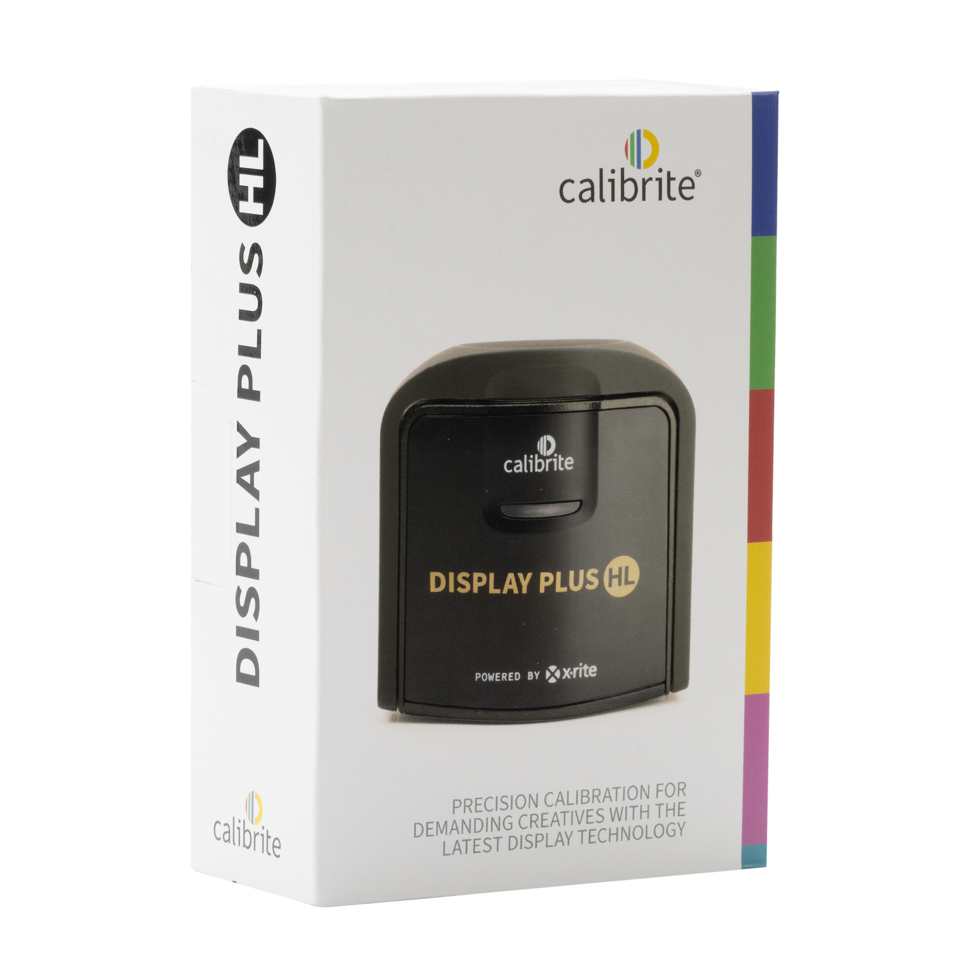 Calibrite Display Plus HL packaging on a white background