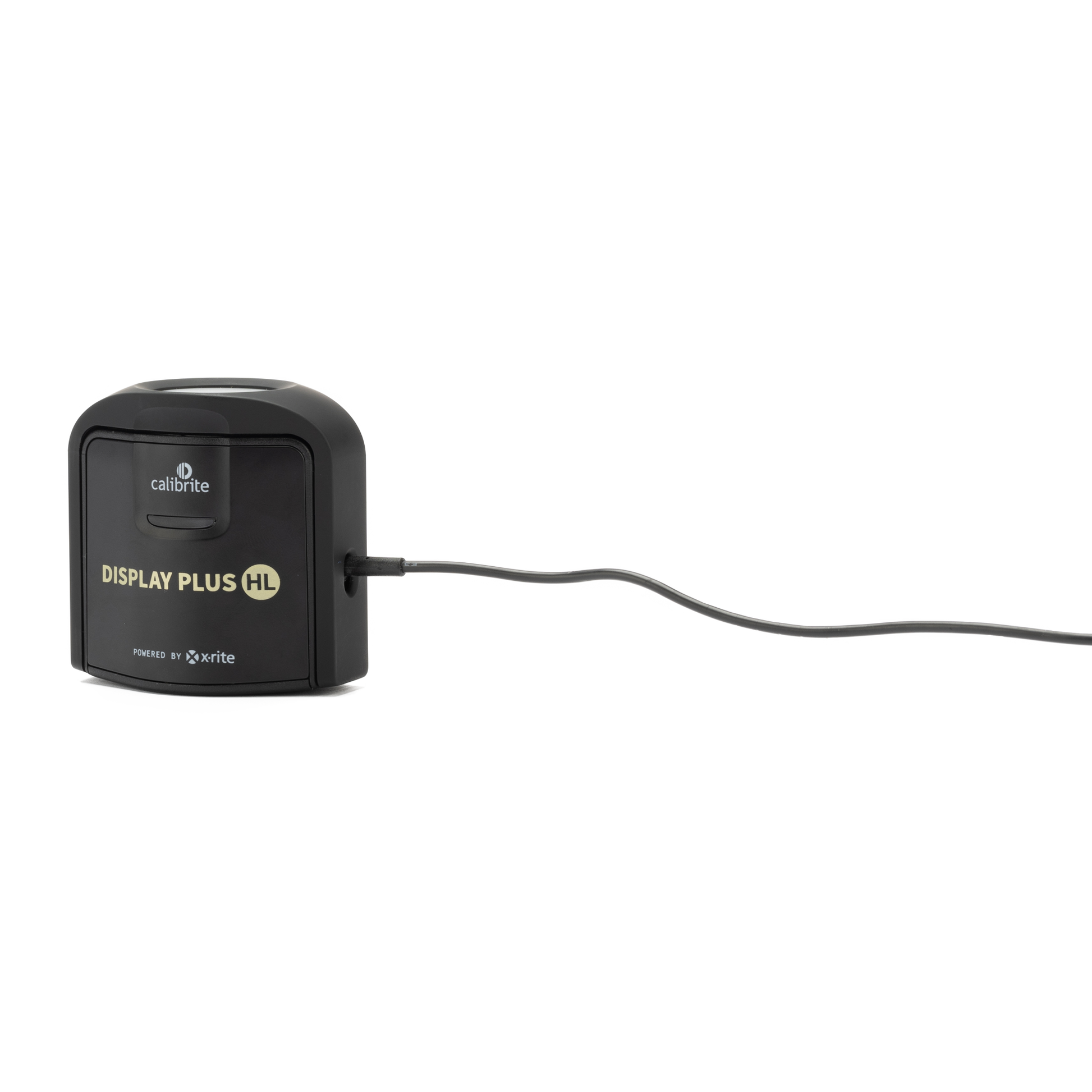 Black electronic device labeled 'Display Plus HL' on a white background