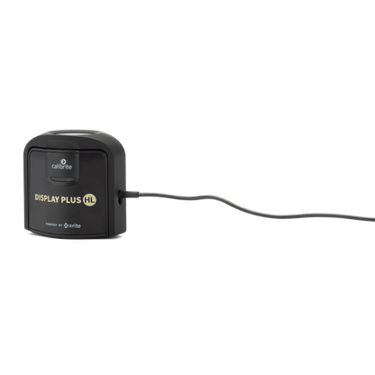 Black electronic device labeled 'Display Plus HL' on a white background