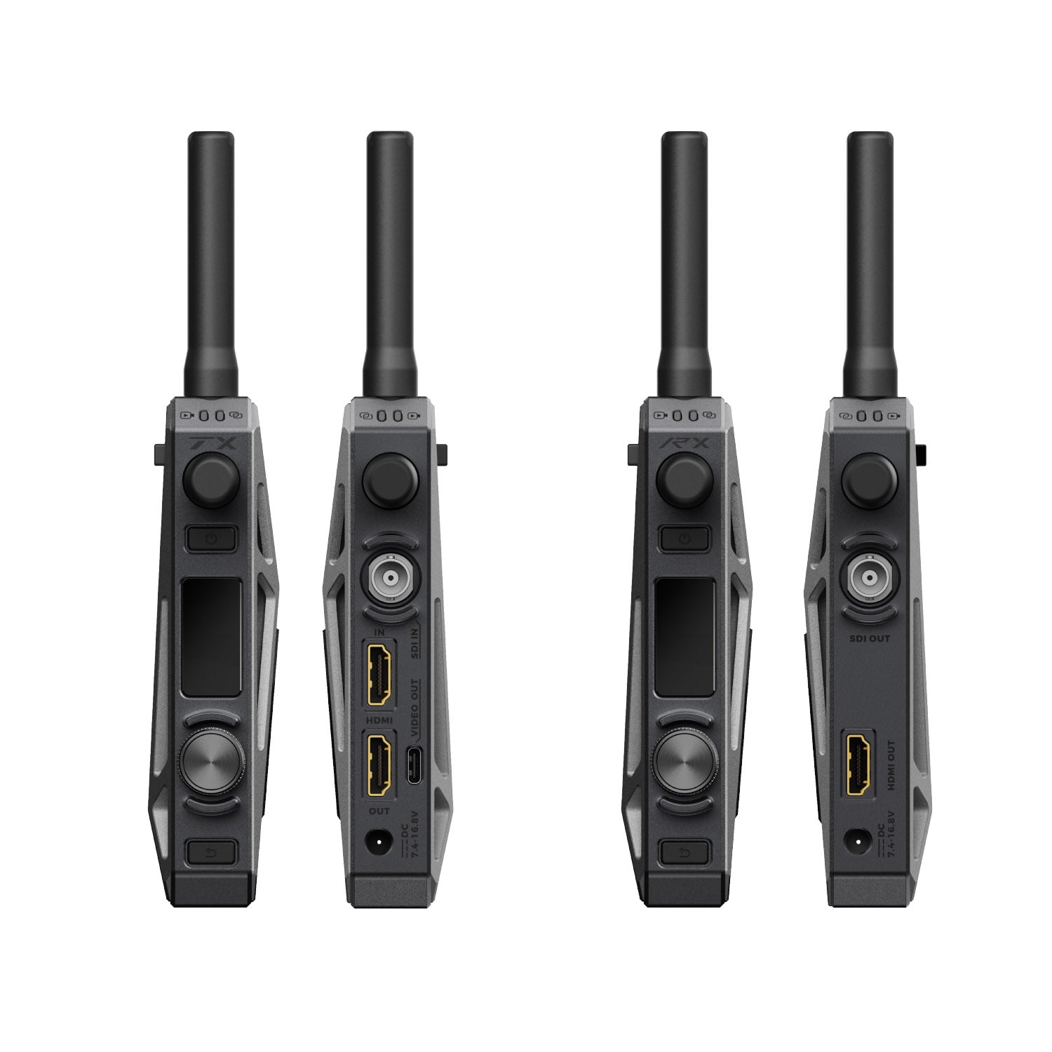 CineView Master 4K transmitter showing its HDMI and SDI input/output ports