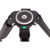 Carbon fiber tripod with 3/8”-16 Male head mount type