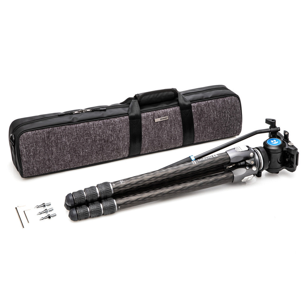 Benro Tortoise Columnless with Leveling Base #3 Carbon Fiber TTOR34CLV+S4PRO, 4 sections