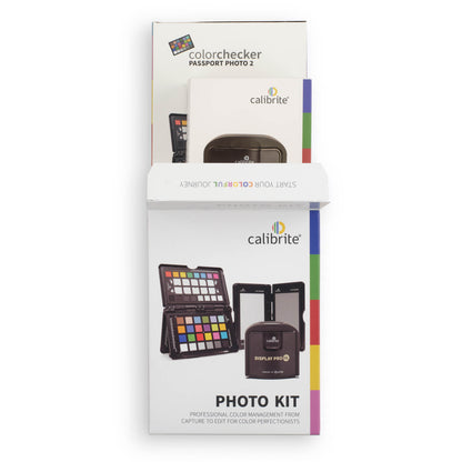 Close-up of Calibrite ColorChecker Passport Photo 2 for white balance and color accuracy
