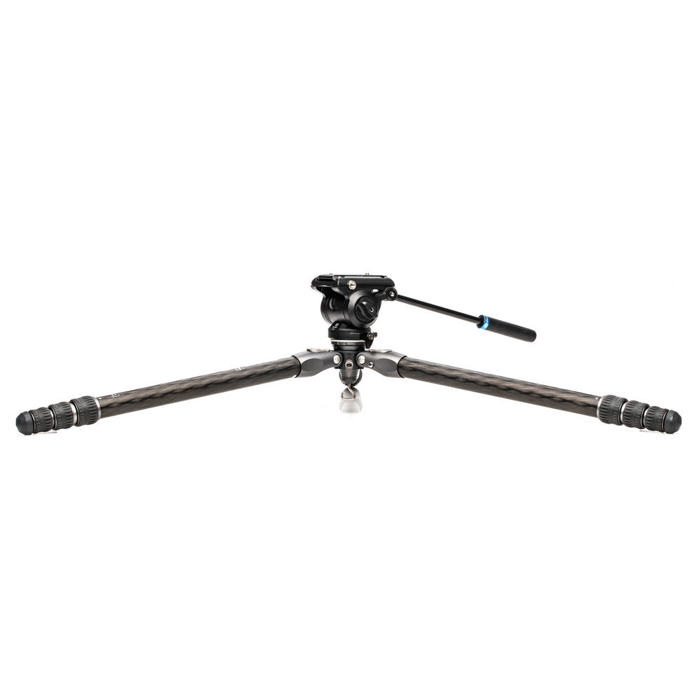 Benro Tortoise Columnless with Leveling Base #3 Carbon Fiber TTOR34CLV+S4PRO, 4 sections