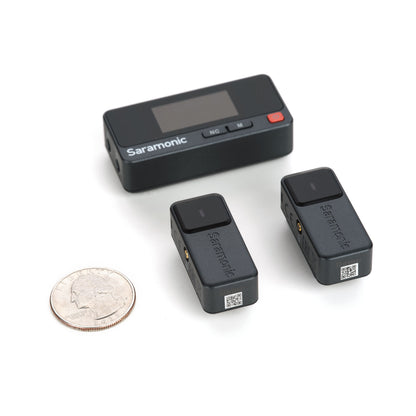 Compact wireless mic receiver for cameras and phones - Saramonic Air