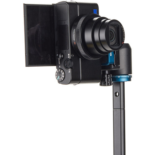 Detailed view of the panoramic pan scale on the Benro N00P tripod head.