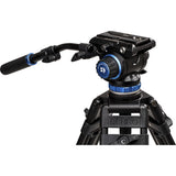 Heavy-duty Benro Tripod with S6Pro Fluid Head for video shooting