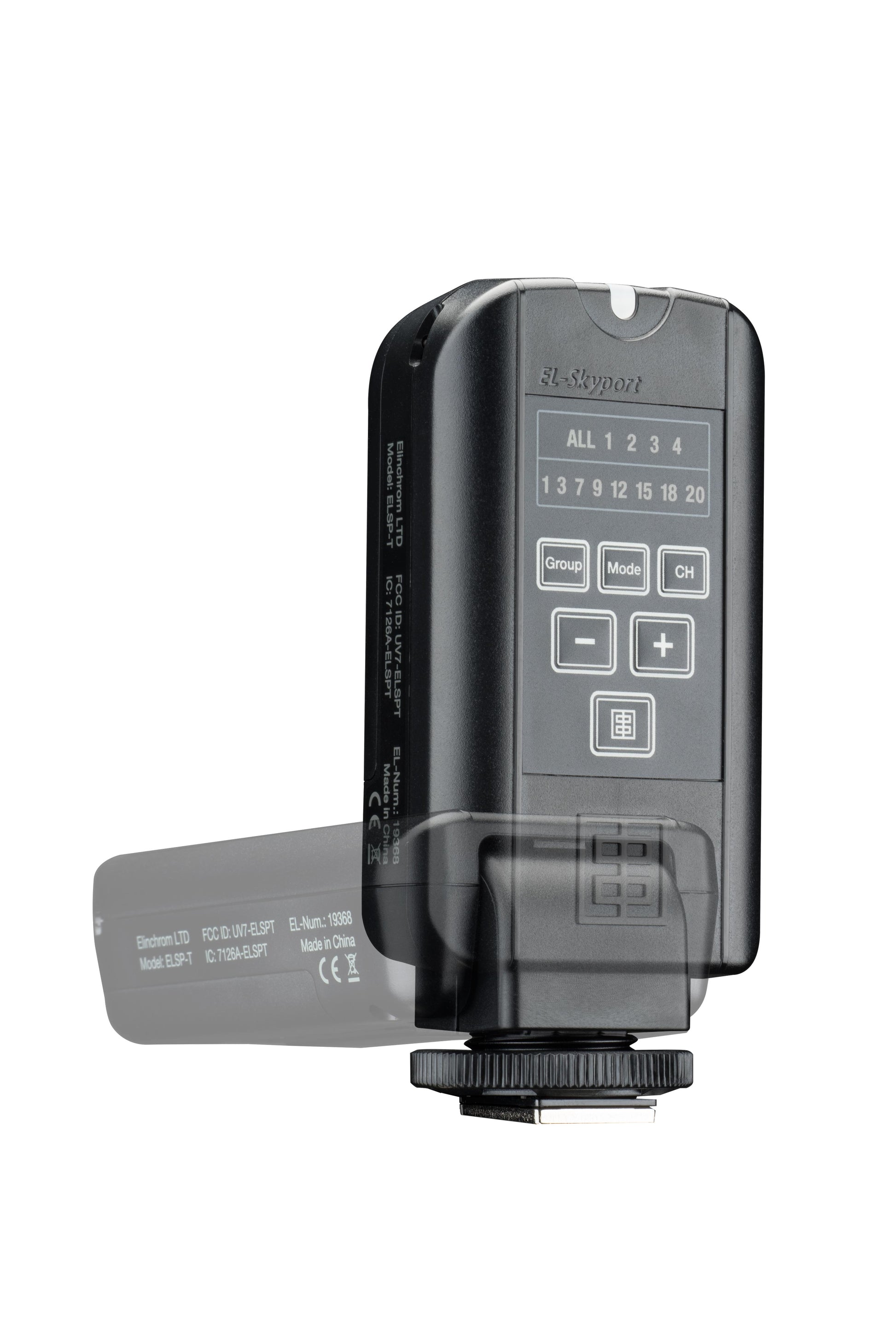 Elinchrom Skyport Plus Universal Transmitter with compatible ELC Pro HD monolight.