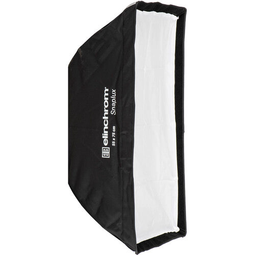 Professional Elinchrom Softbox To Go Kit with two 22 x 30 in Snaplux softboxes, designed for easy setup and even light distribution in any orientation.