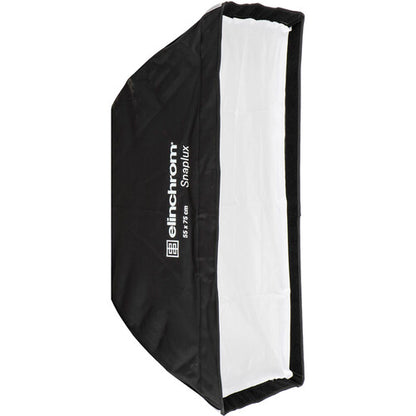 Professional Elinchrom Softbox To Go Kit with two 22 x 30 in Snaplux softboxes, designed for easy setup and even light distribution in any orientation.