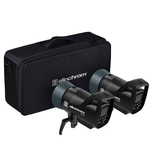Elinchrom FIVE Monolight with detachable battery and LED modeling light