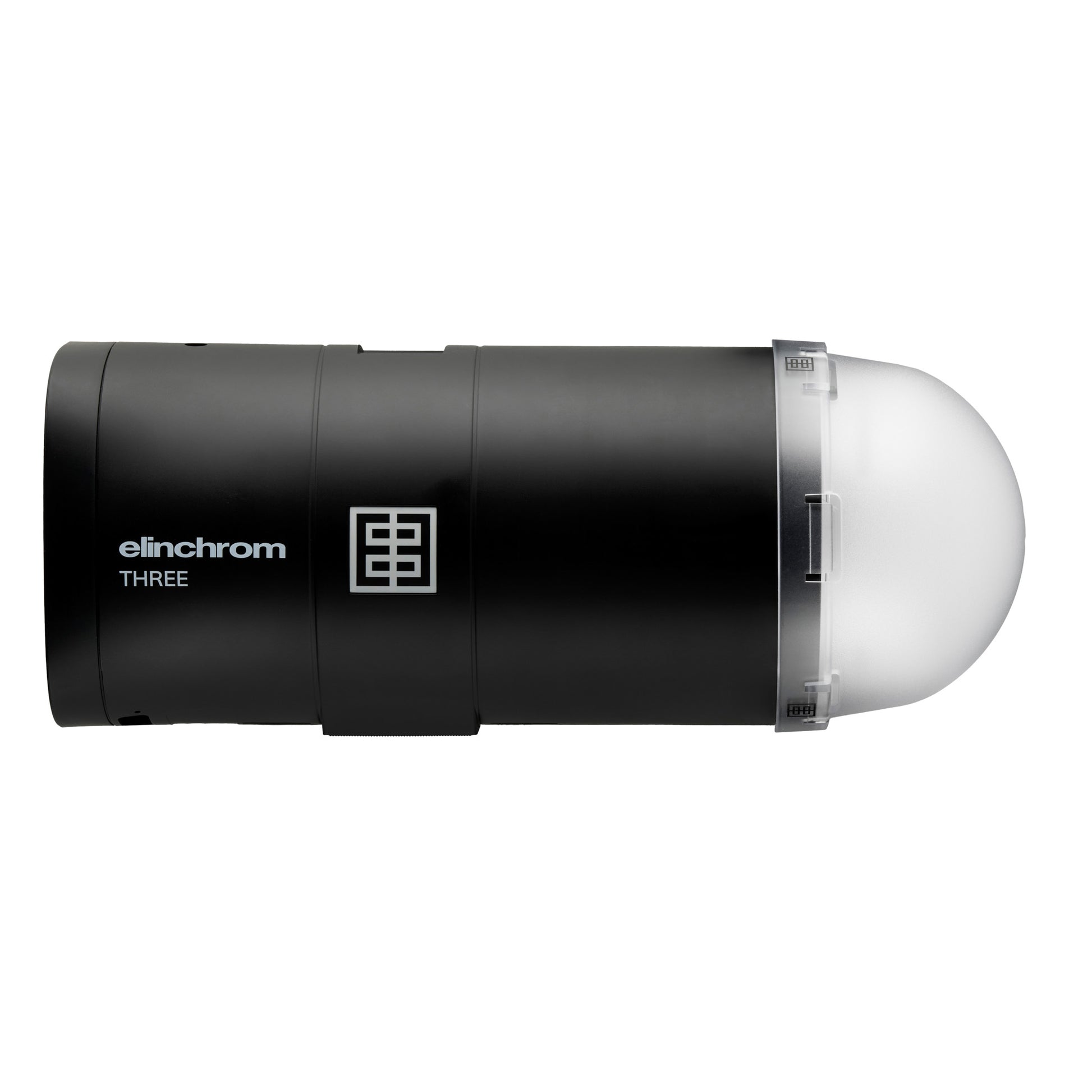 Elinchrom THREE flash mounted on a camera for on-the-go shooting