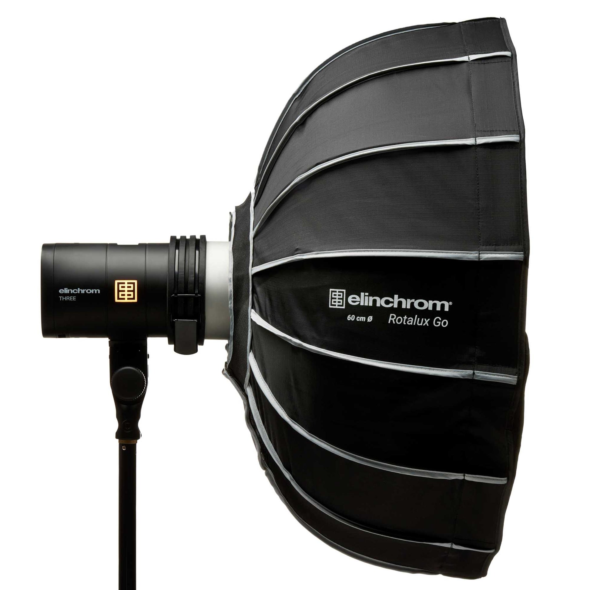 Elinchrom THREE flash with fast 1.2s recycle time for continuous shooting