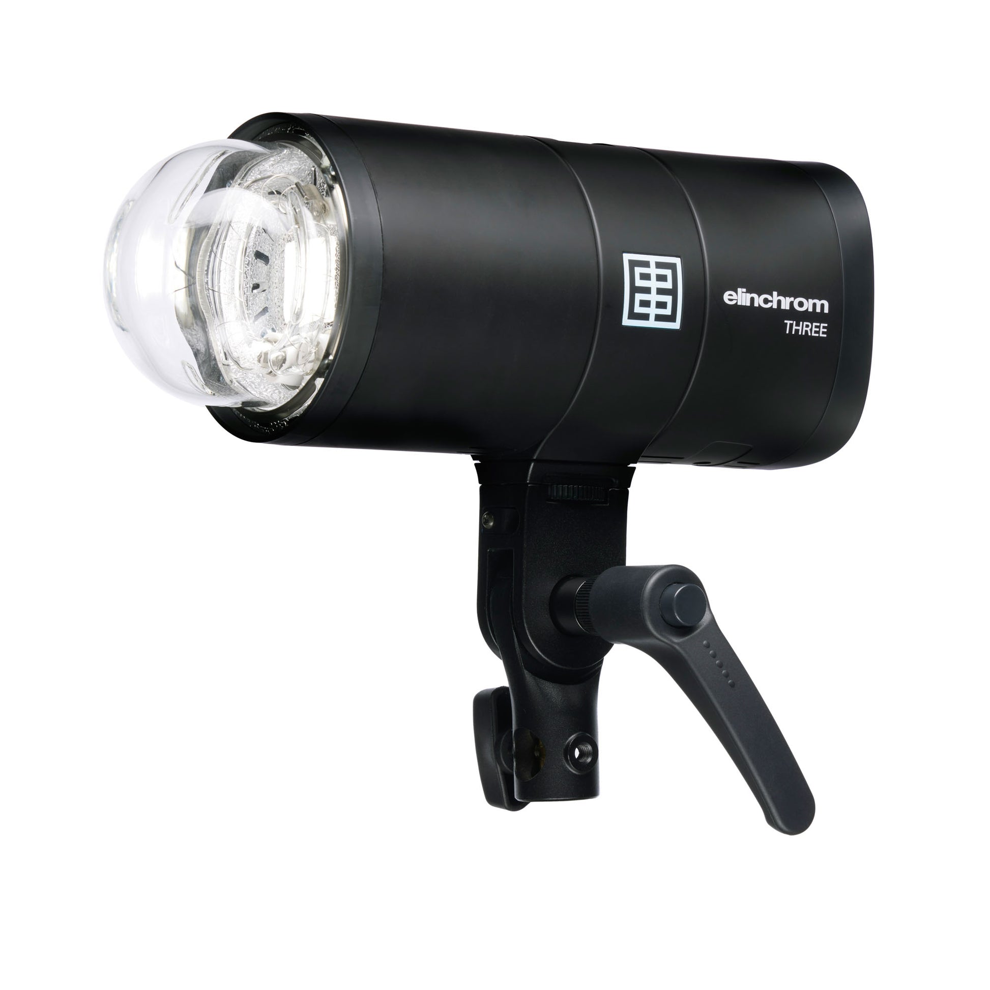 Elinchrom THREE flash with touchscreen interface for easy control