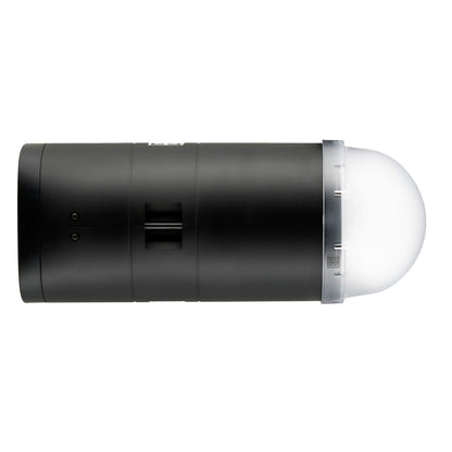Elinchrom THREE portable flash with umbrella adapter for soft, diffused lighting in portrait photography