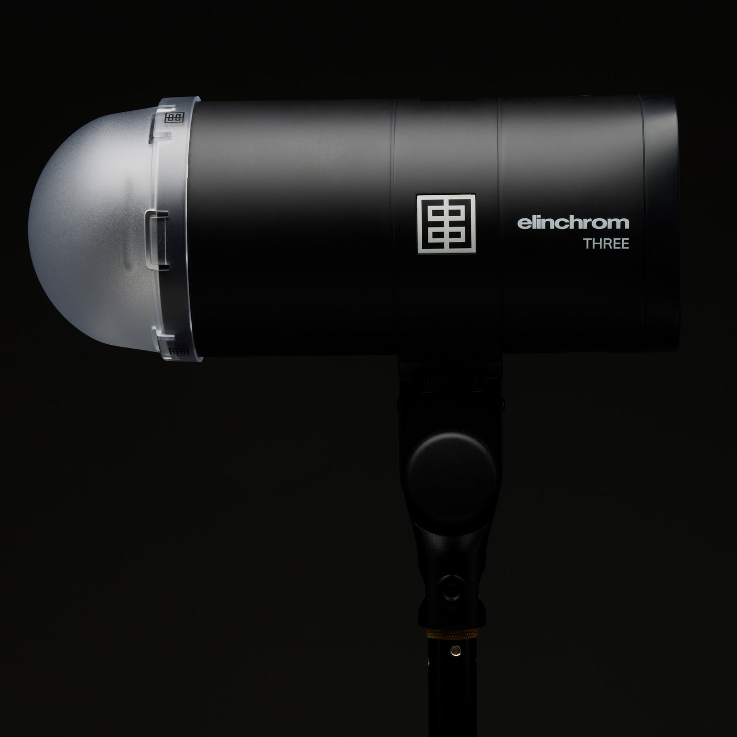 Elinchrom THREE’s battery compartment with USB-C charging port