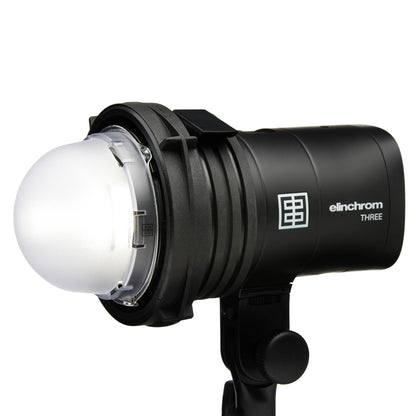 Elinchrom THREE used with beauty dish for portrait photography