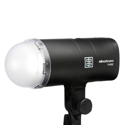 Elinchrom THREE with grid attachment for controlled lighting