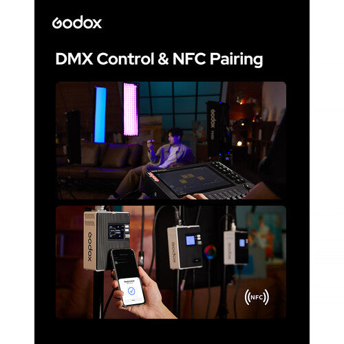 Godox DMX control & NFC Pairing
