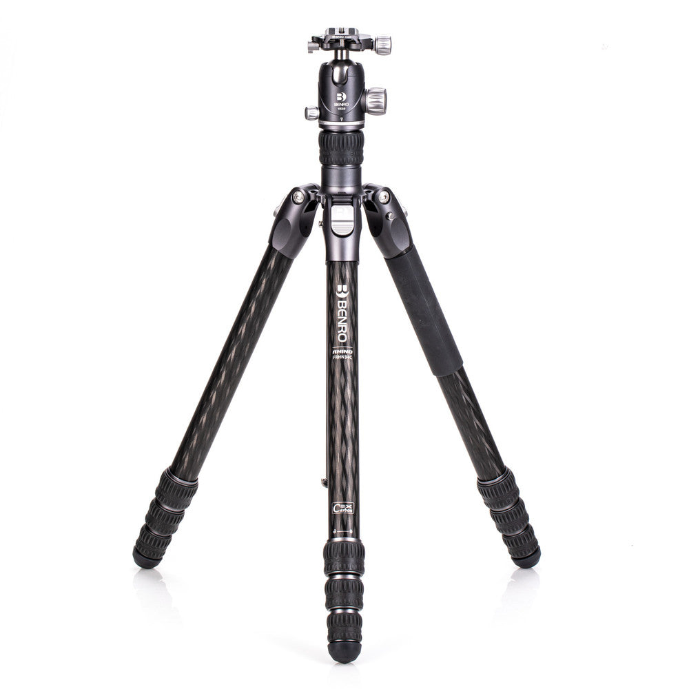 Rhino Series Carbon Fiber Tripod with Dual Panning Ballhead and Arca-Swiss Plate