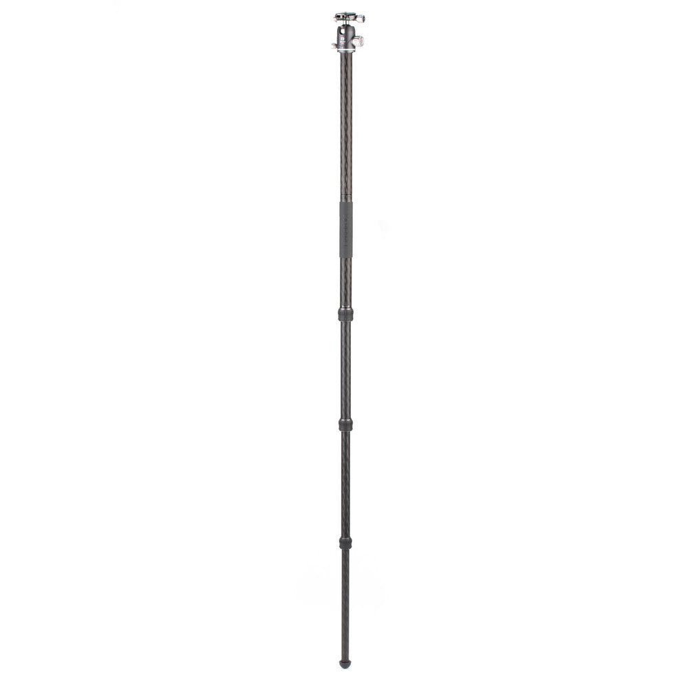 2-in-1 carbon fiber tripod converting to a 71 inch full-size monopod