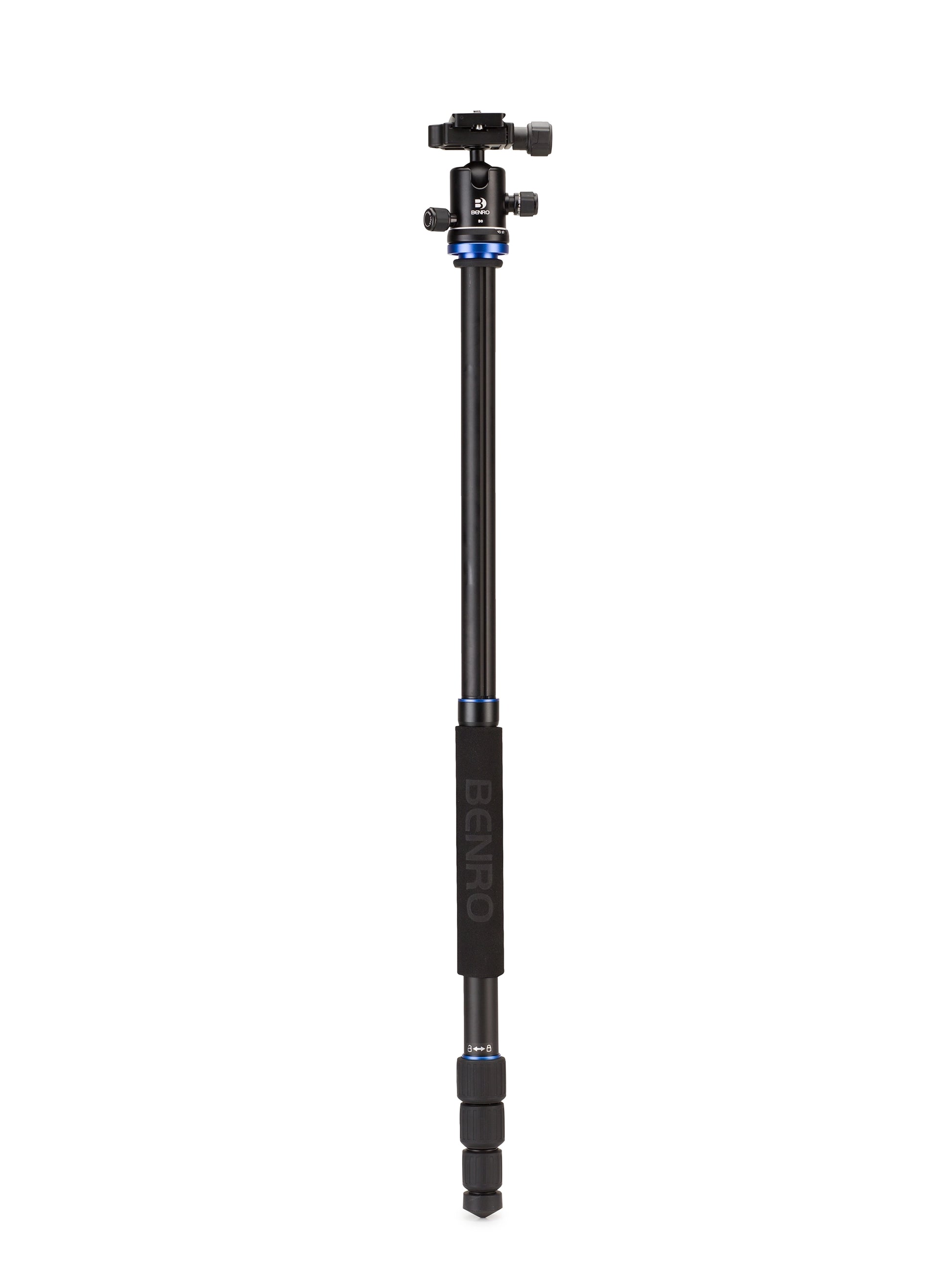 Benro Travel Angel FTA18AB0 tripod leg detached and converted into a monopod