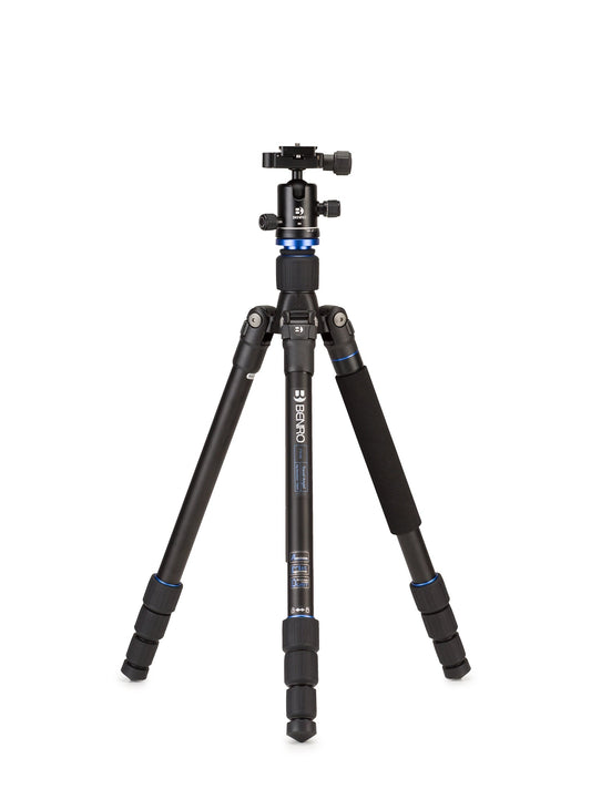Travel Angel FTA18AB0 aluminum travel tripod kit with triple action ballhead