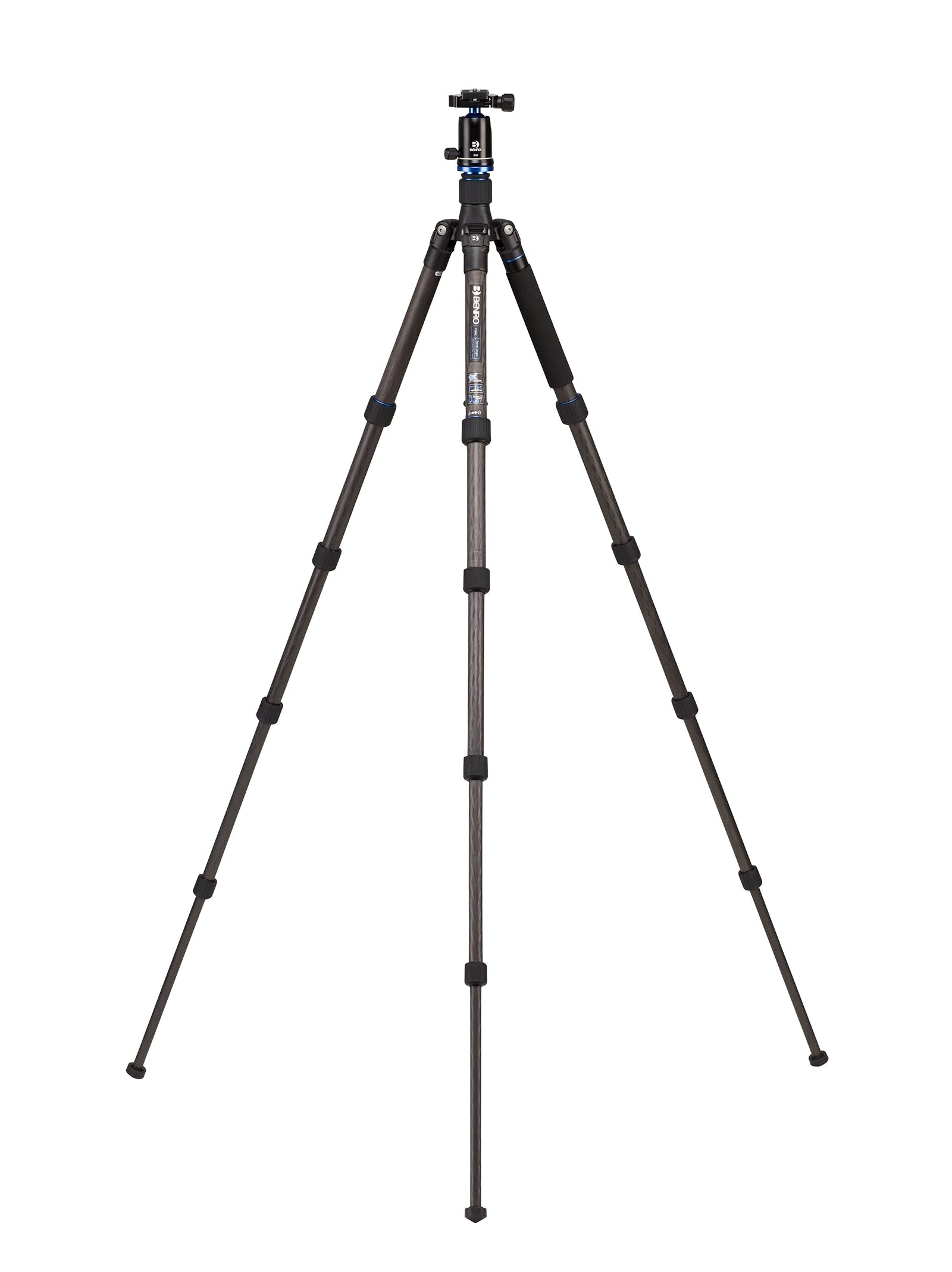 Benro FTA29CV1 travel tripod with 9x carbon fiber leg construction