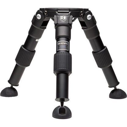 Three 3/8” threads on Benro Hi-Hat enable multiple accessory attachments for custom rigs.