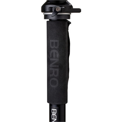 Height Adjustment with Flip Locks – Demonstrating the easy-to-use flip locks for rapid height adjustment, offering smooth transitions between shots