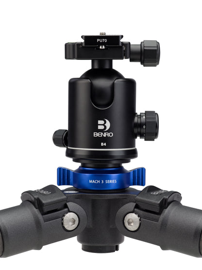 Benro TMA27C Tripod with DSLR Camera Attached
