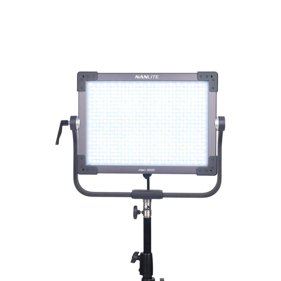 Nanlite Alien 300C RGB LED Light Panel professional lighting