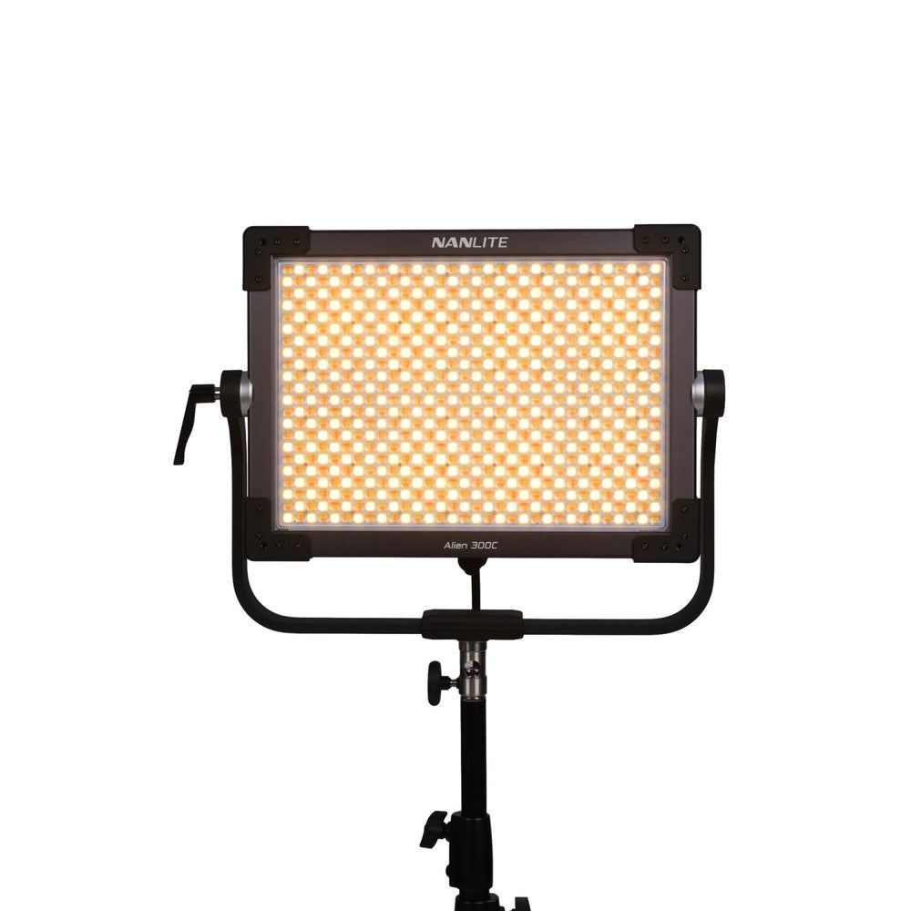 Full RGB mode Nanlite Alien 300C for creative color control