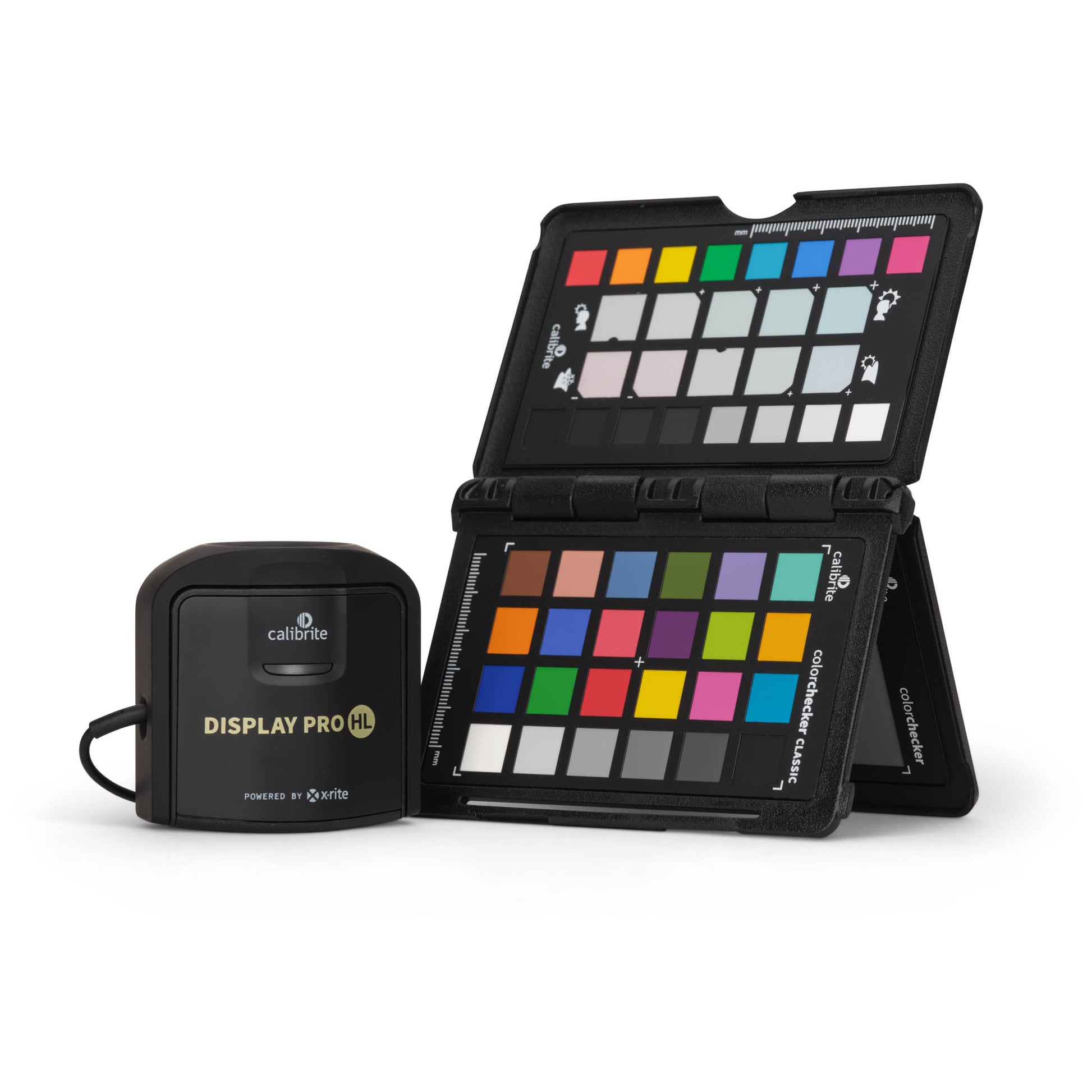 Photographer using Calibrite Display Pro HL to calibrate an OLED monitor
