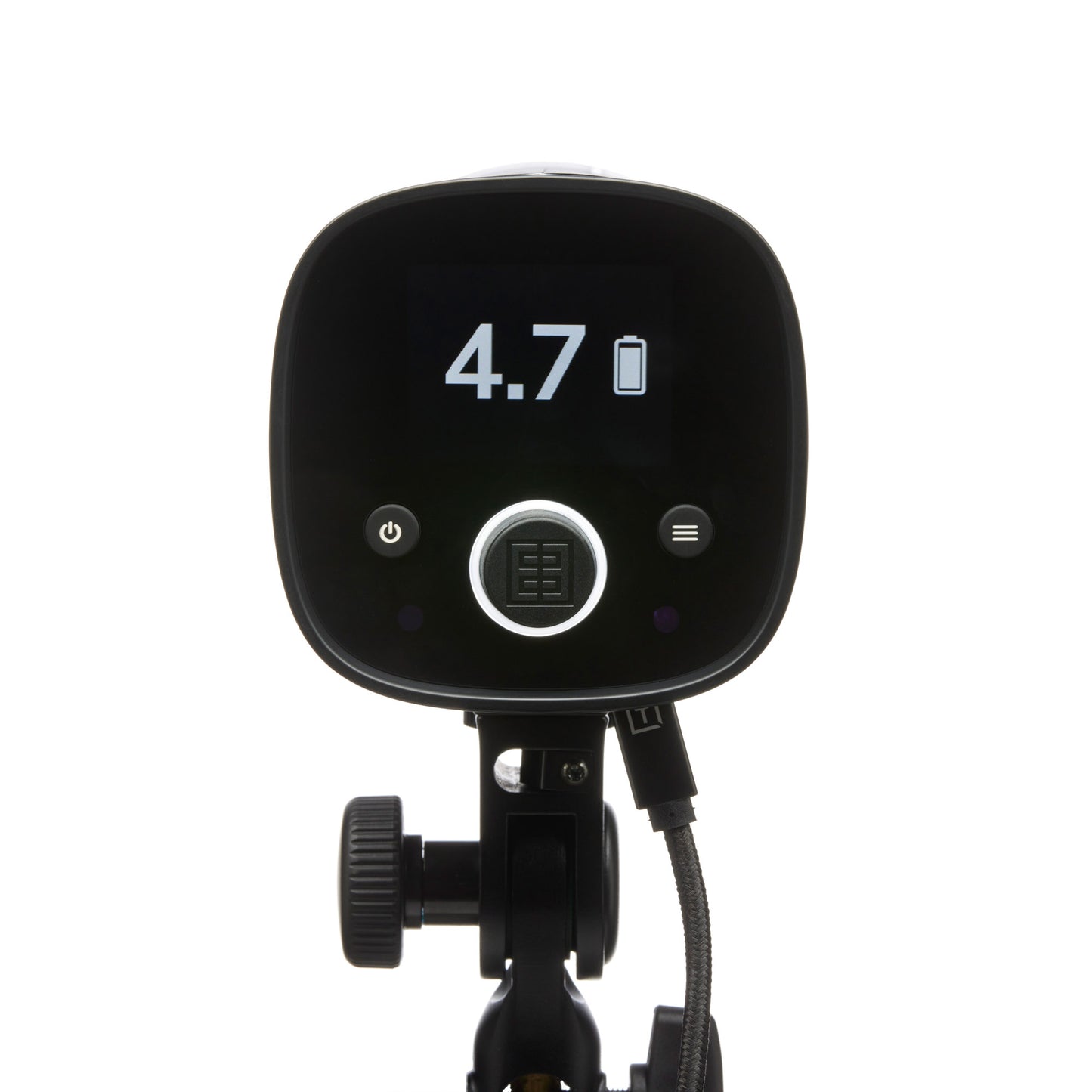 Photographer using Elinchrom THREE flash for perfect lighting setup