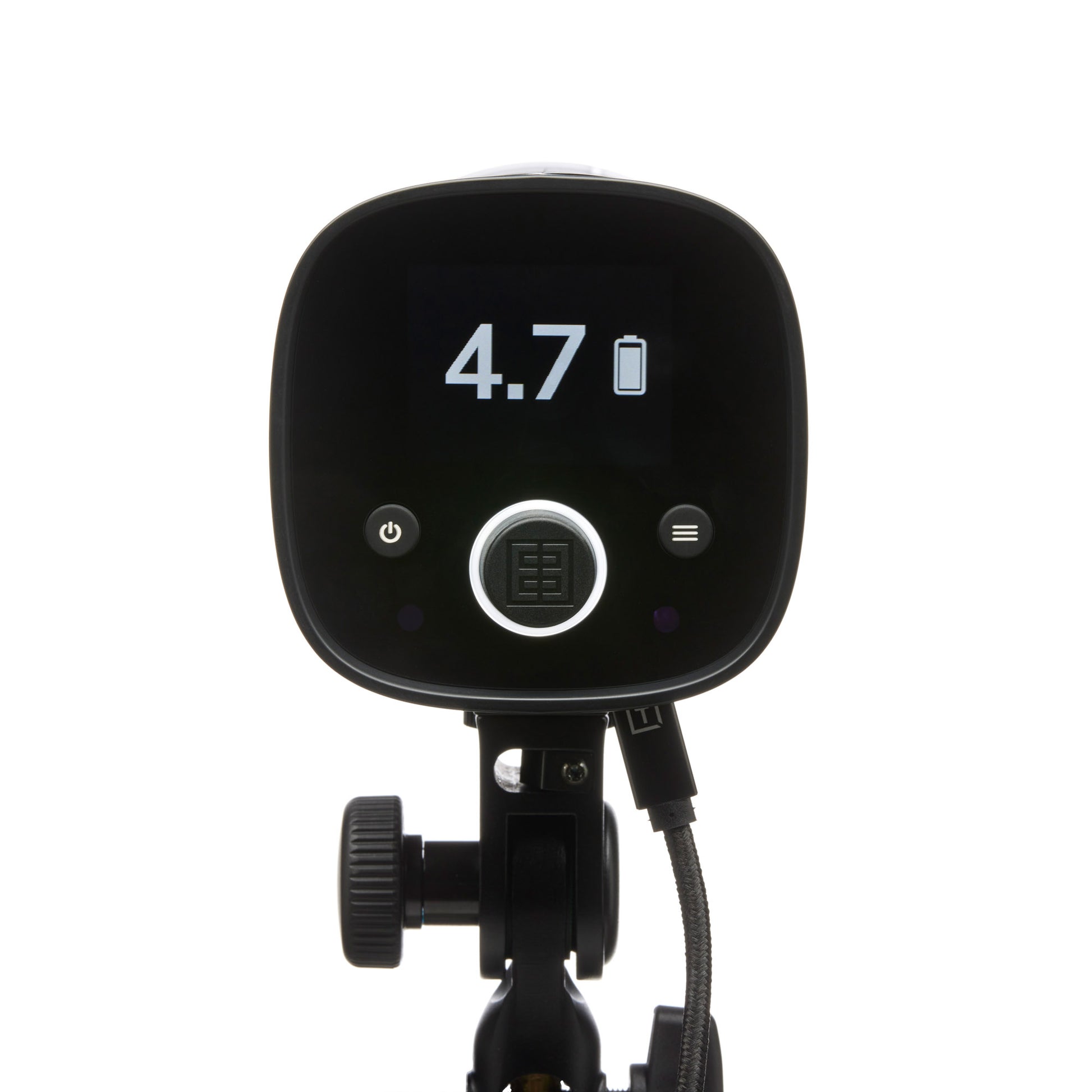 Photographer using Elinchrom THREE flash for perfect lighting setup