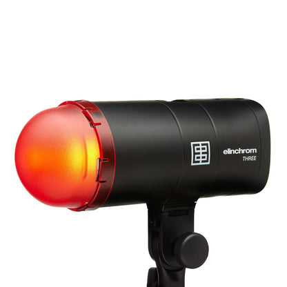 Product photography setup with Elinchrom THREE flash
