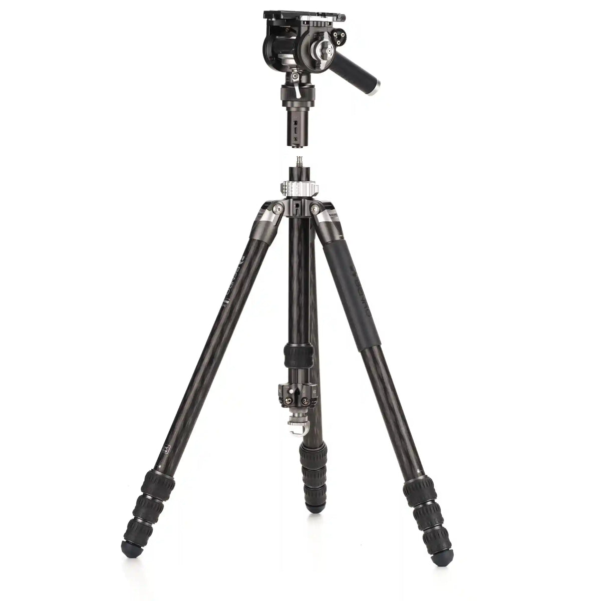 Benro KingPod 4-Section Tripod with FS36PRO Head (Carbon Fiber)