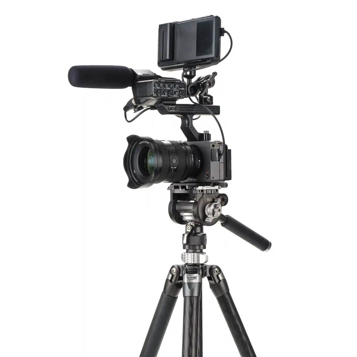 Benro KingPod 4-Section Tripod with FS36PRO Head (Carbon Fiber)