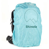 Hidden AirTag sleeve in Shimoda X40 V2 backpack for tracking gear security.