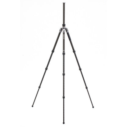 Carbon fiber tripod - fully extended with column. 