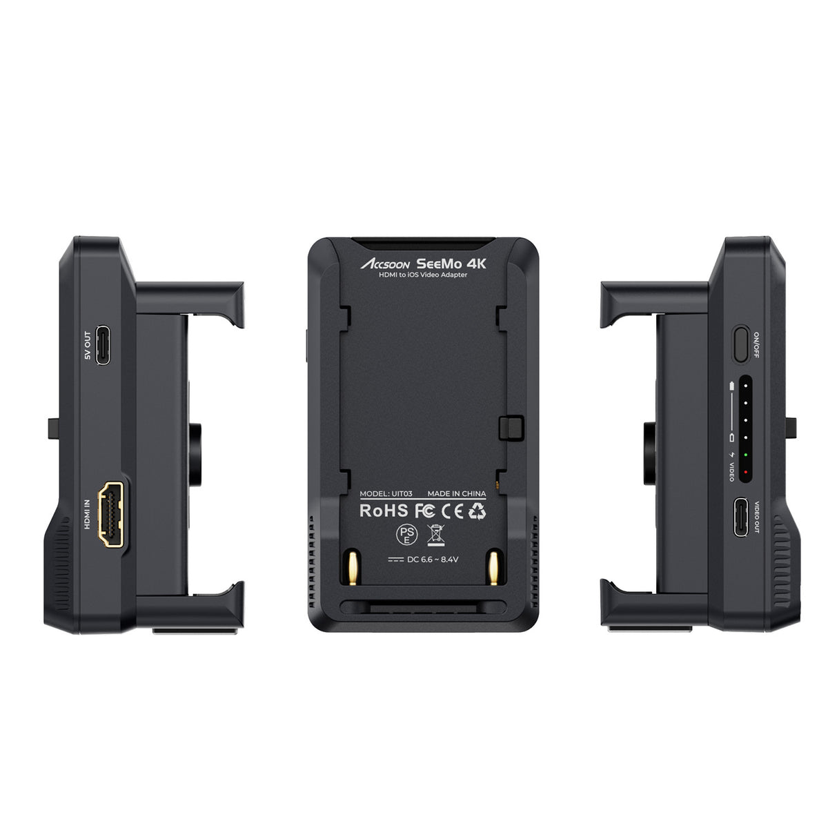 Accsoon SeeMo 4K HDMI Adapter | Turn Your iPhone & iPad into an On-Camera Monitor