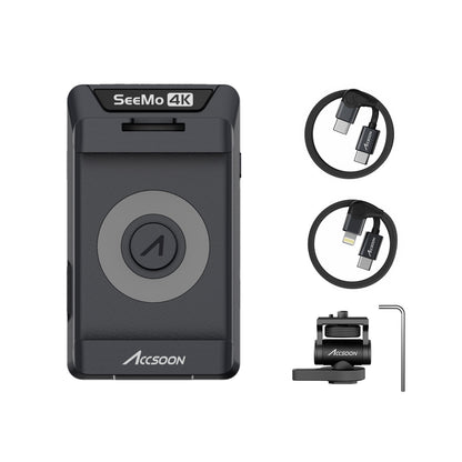 Accsoon SeeMo 4K HDMI Adapter | Turn Your iPhone & iPad into an On-Camera Monitor